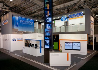 Messestand Daewoo International