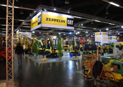 Messestand Zeppelin CAT