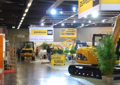 Messestand Zeppelin CAT