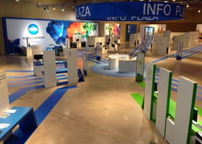 Messestand Konica Minolta