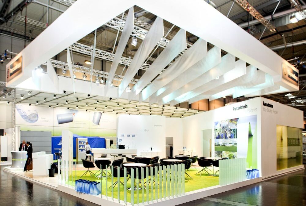 Messestand Rasselstein und Partner