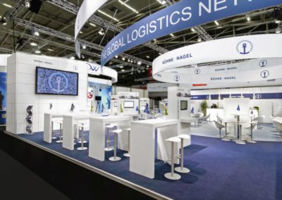 Messestand Kühne + Nagel 2011