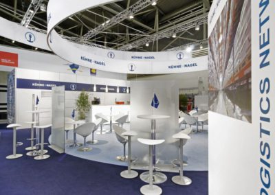 Messestand Kühne + Nagel 2011