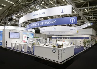 Messestand Kühne + Nagel 2011